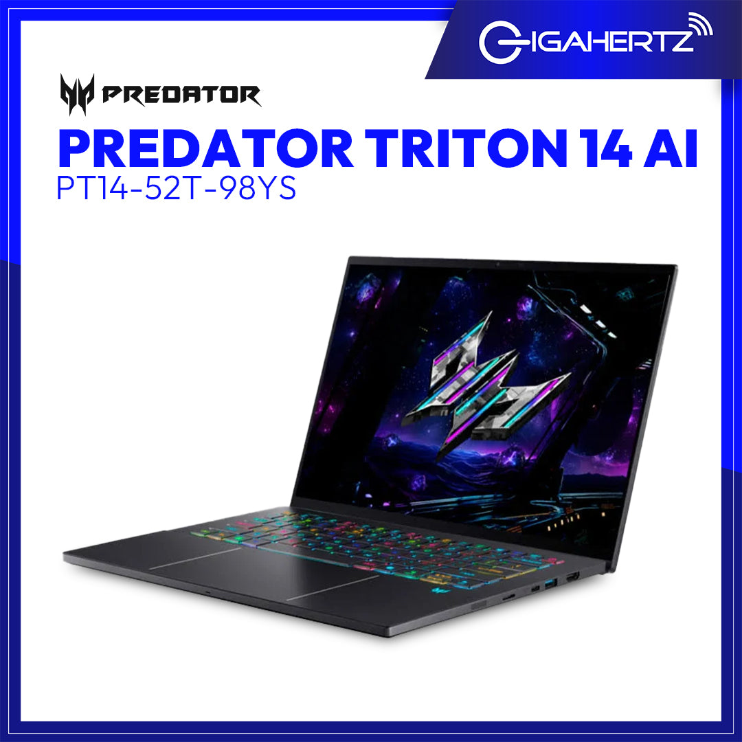 Predator Triton 14 AI 14-inch Intel Core Ultra 9 288V | 32GB | 1TB SSD | RTX5070 8GB Gaming Laptop