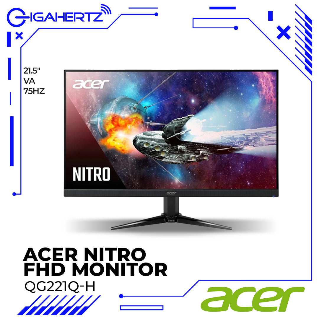 Acer Nitro 21.5 Inch" LED 1920 X 1080 Pixels Full Hd Gaming Monitor
