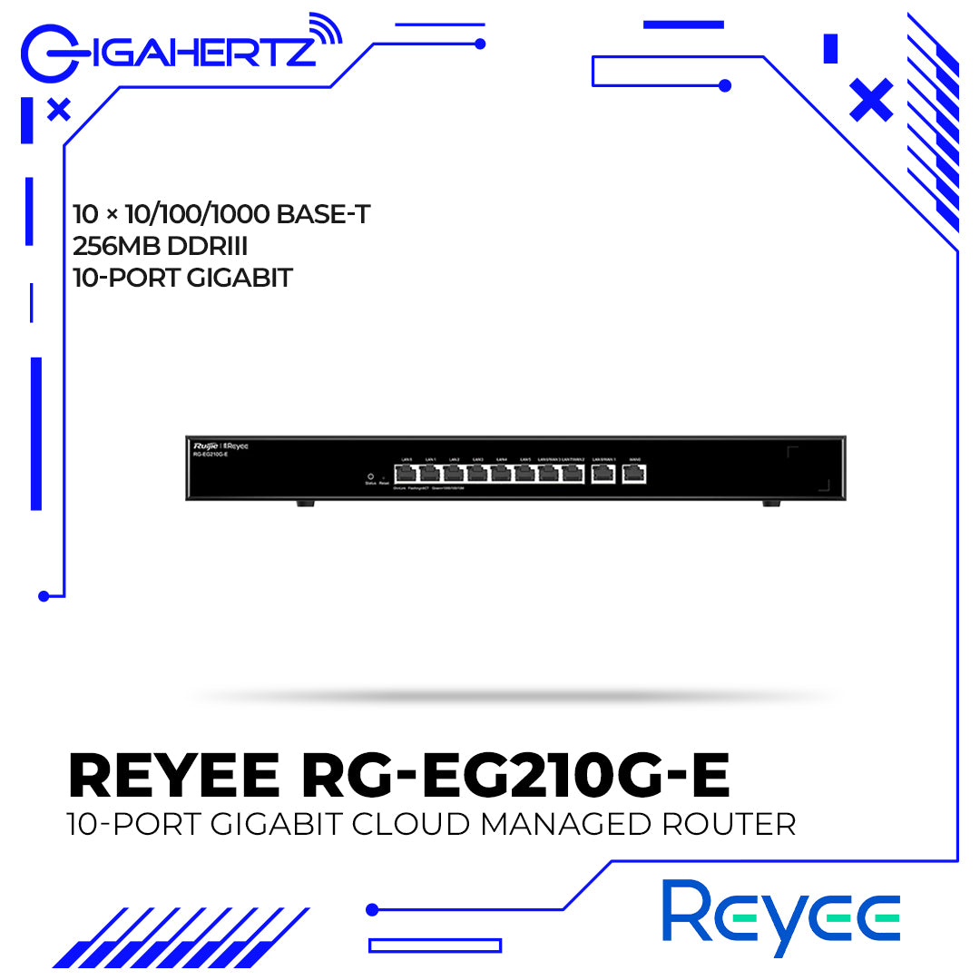 Reyee RG-EG210G-E Reyee 10-Port Gigabit Cloud Managed Router