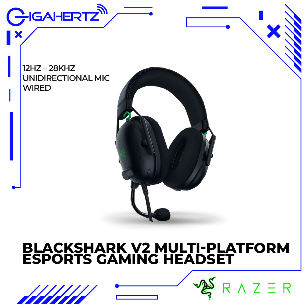Razer BlackShark V2 Multi-Platform Esports Wired Gaming Headset