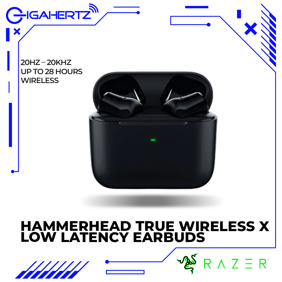 Razer Hammerhead True Wireless X Low Latency Earbuds