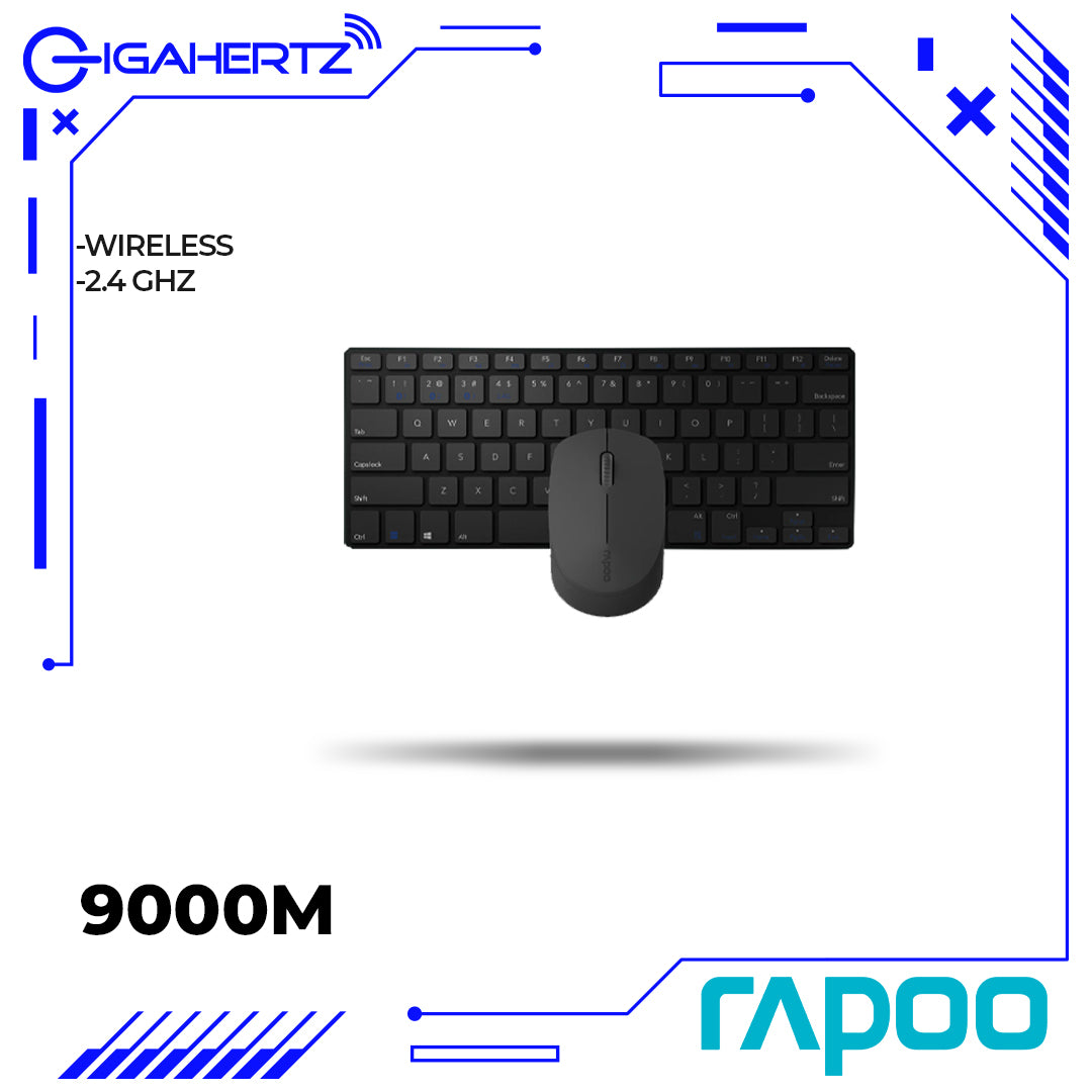 Rapoo 9000M Multi-mode Wireless Ultra-slim Desktop Set