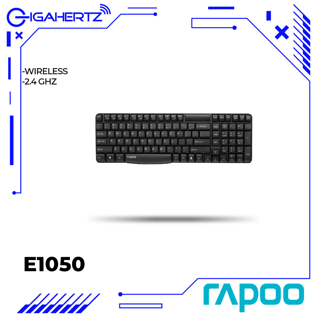 Rapoo E1050 2.4Ghz Wireless Keyboard