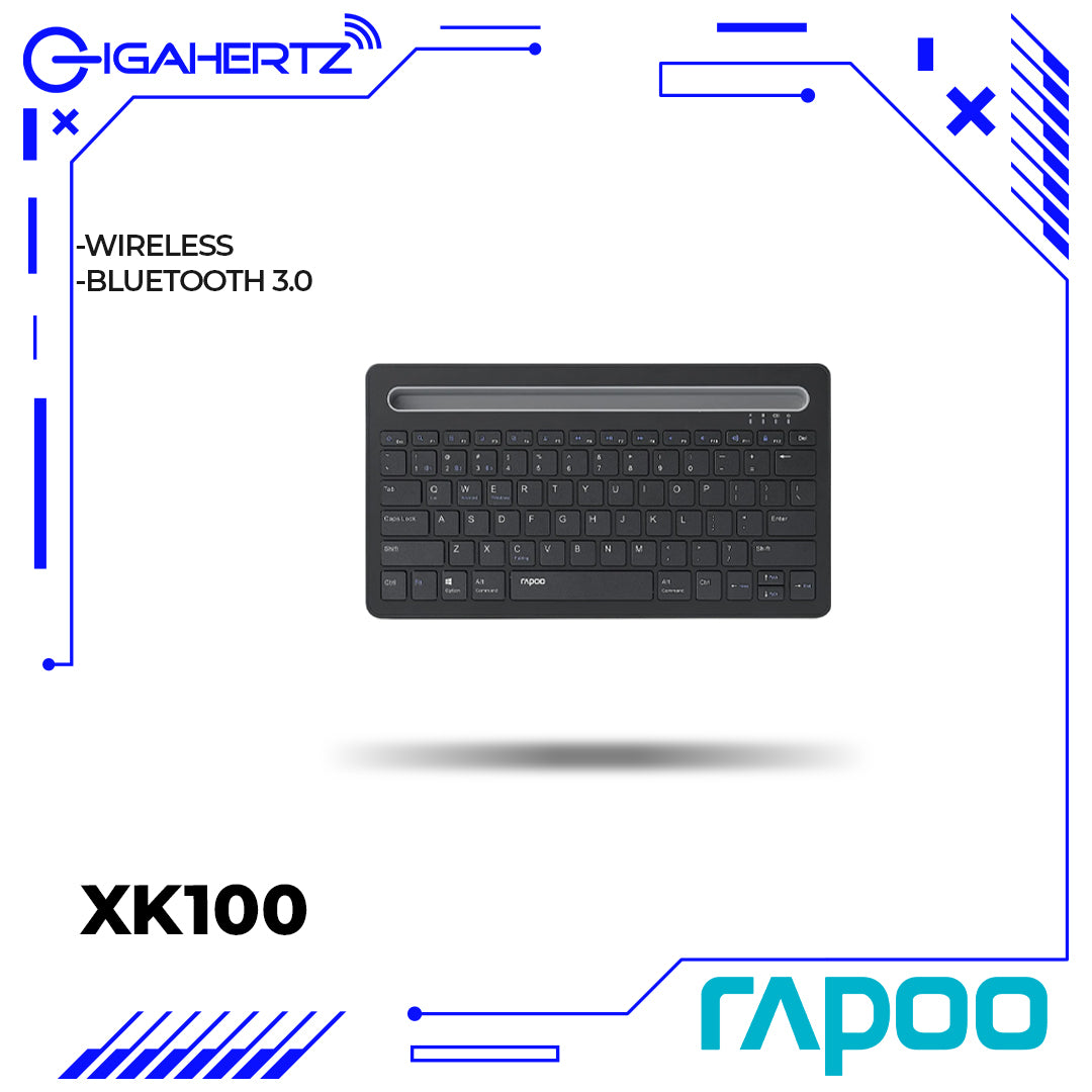 Rapoo XK100 Bluetooth Multi-Device Wireless Keyboard