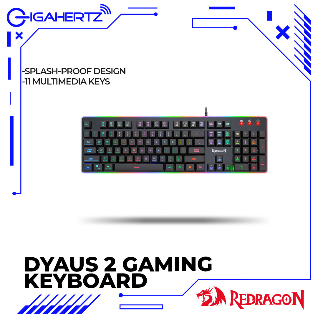 Redragon DYAUS 2 RGB Gaming Keyboard (K509RGB)