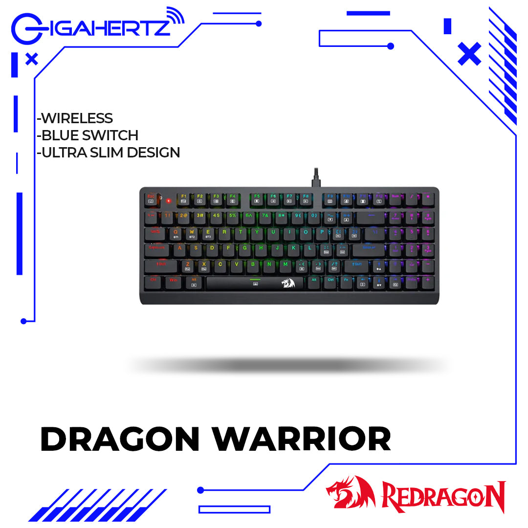 Redragon Dragon Warrior Mechanical Gaming Keyboard (K603P-KBS)