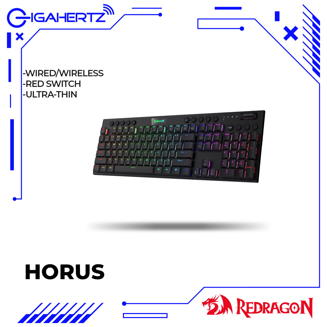 Redragon Horus Mechanical Gaming Keyboard (K618-RGB)