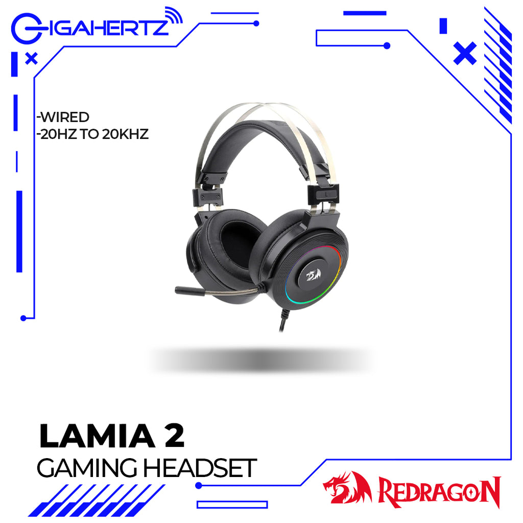 Redragon Lamia 2 Gaming Headset (H320RGB-1) | Gigahertz