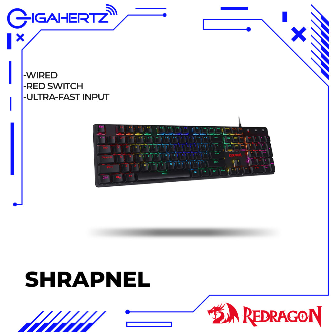 Redragon Shrapnel RGB Mechanical Gaming Keyboard (K589)