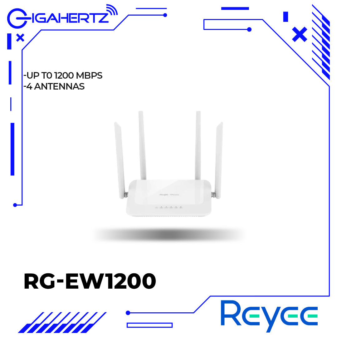 Reyee 1200M Dual Band Megabit Wireless Router (RG-EW1200)