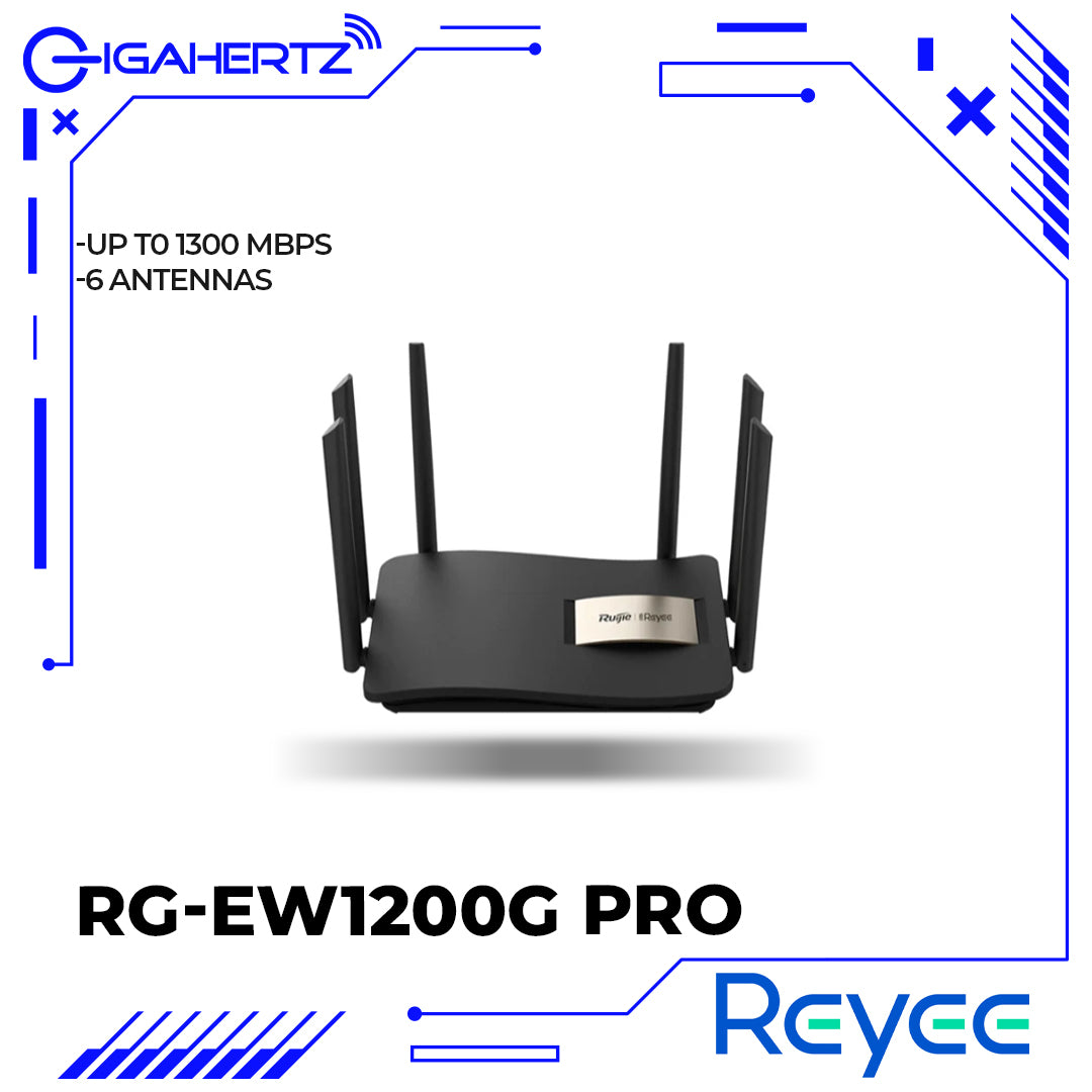 Reyee 1300M Dual-Band Gigabit Wireless Router (RG-EW1200G PRO)