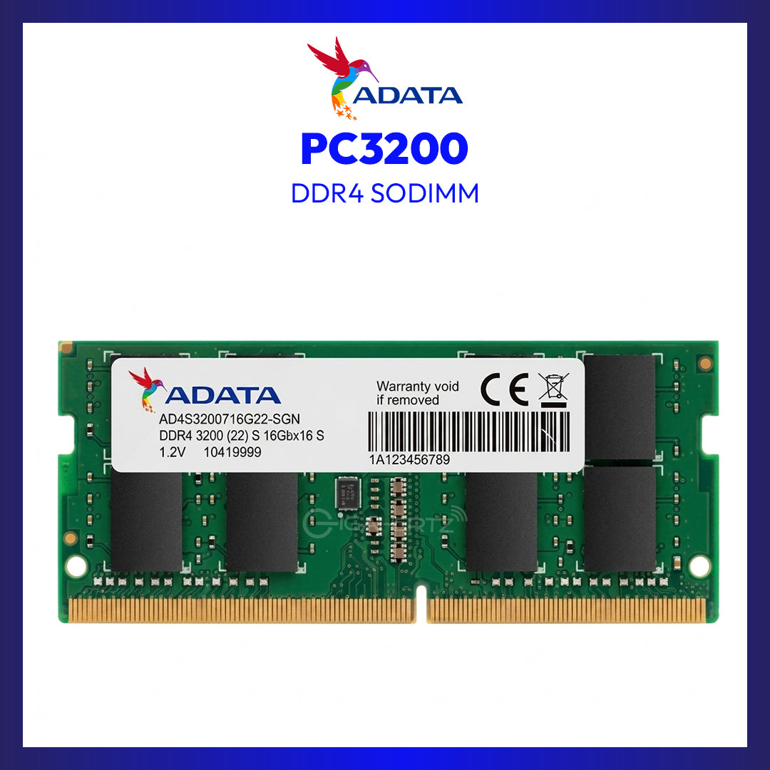 ADATA 32GB DDR4 3200 SODIMM Memory