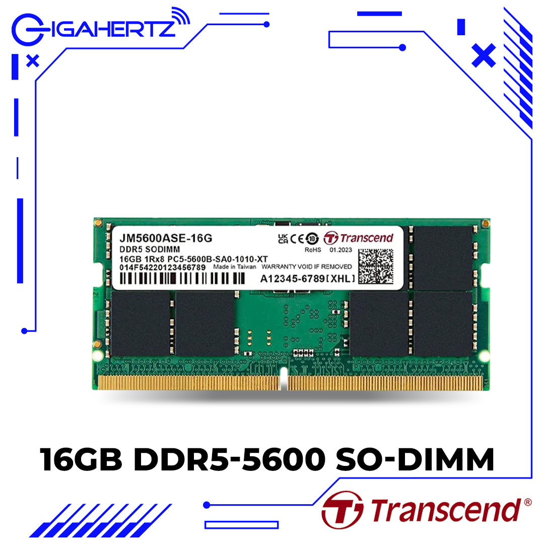 Transcend 16GB DDR5-5600 SO-DIMM