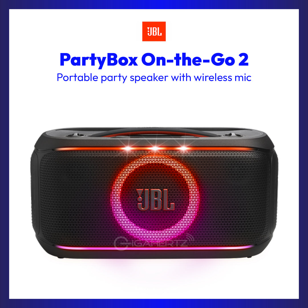 JBL PartyBox On-The-Go 2 (Black)