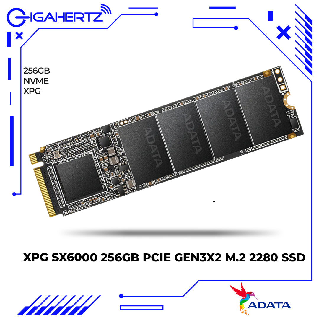 Adata XPG SX6000 256GB PCIe GEN3X2 M.2 2280 SSD