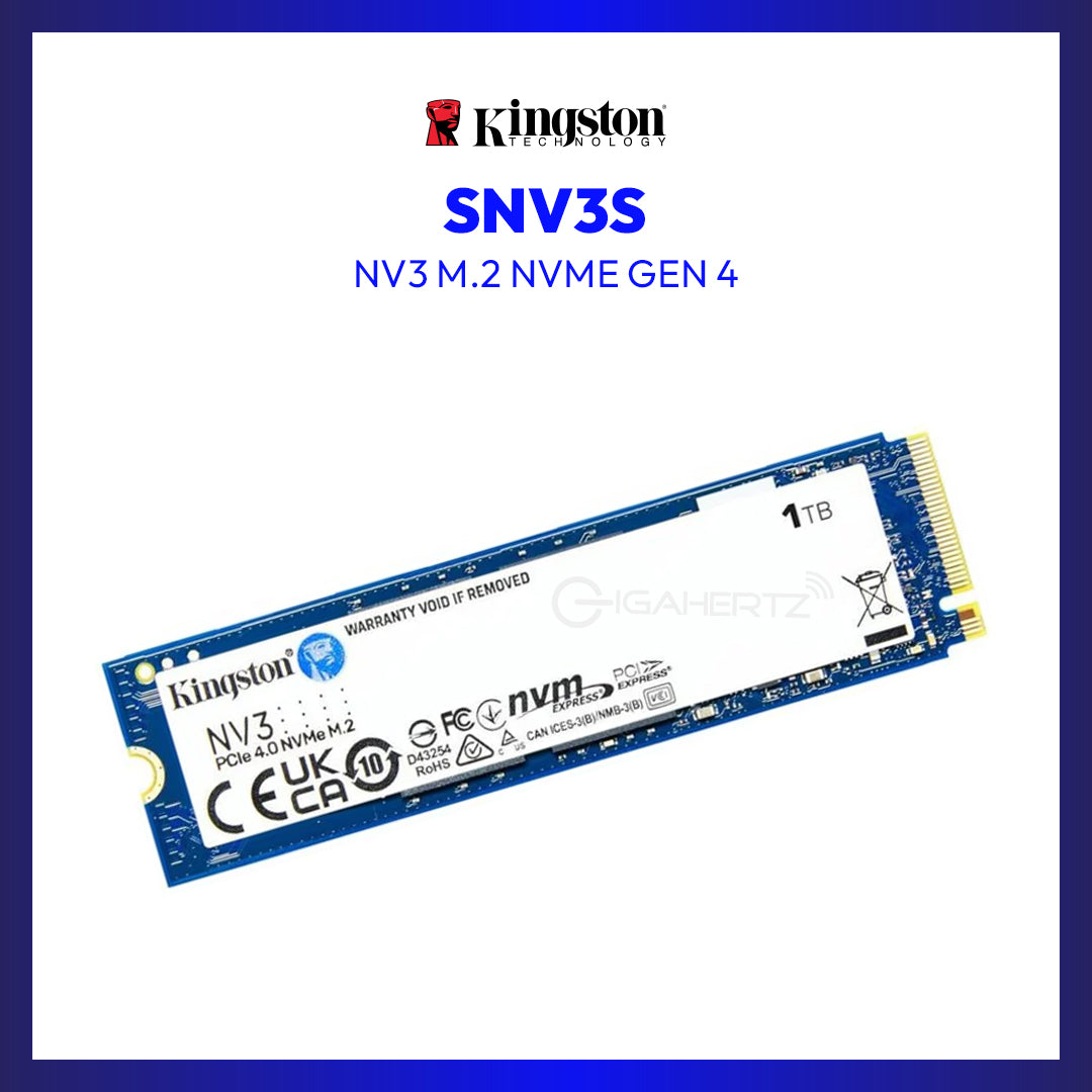 Kingston NV3 1TB SSD M.2 2280 PCIe 4.0 Gen