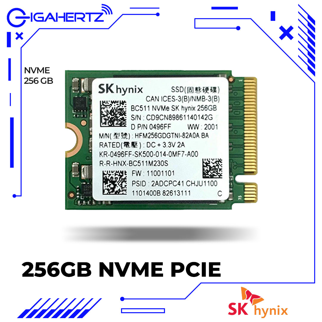 Sk Hynix 256GB NVMe PCIe
