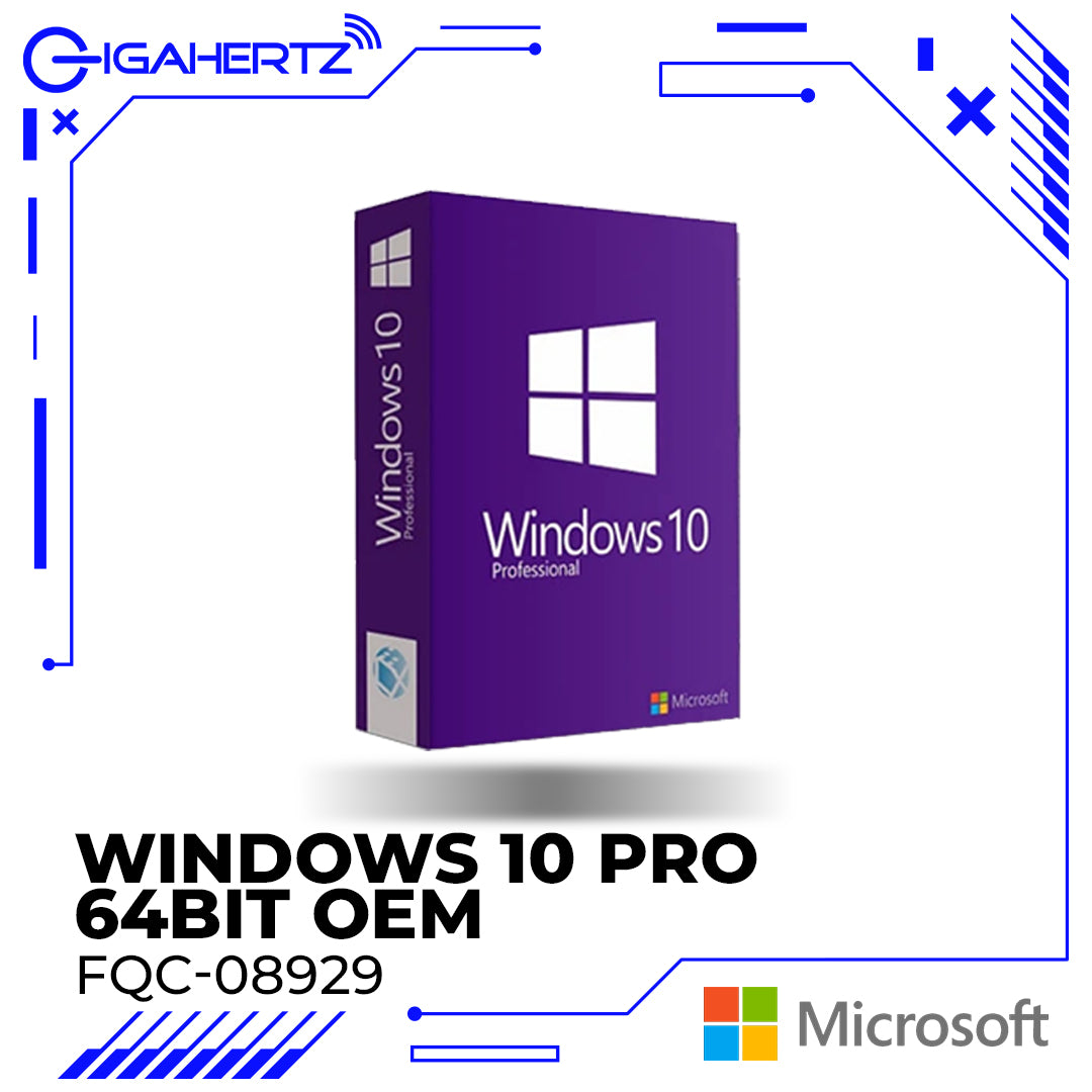 Microsoft FQC-08929 Windows 10 Pro 64BIT OEM