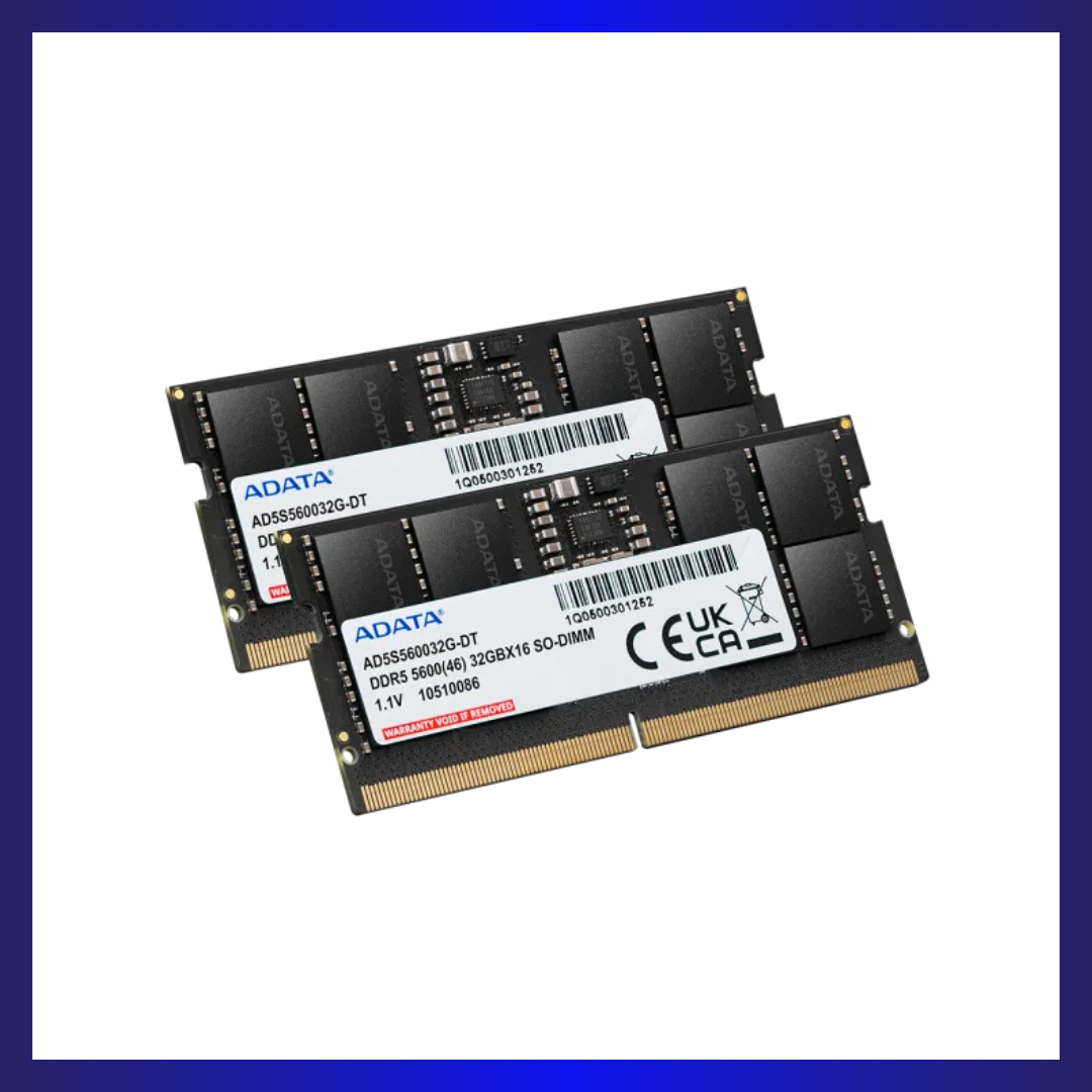 ADATA Premier DDR5 5600 SO-DIMM 32GB Memory Module (AD-AD5S560032G-S) | 5600MHz | CL46 | 1.1V