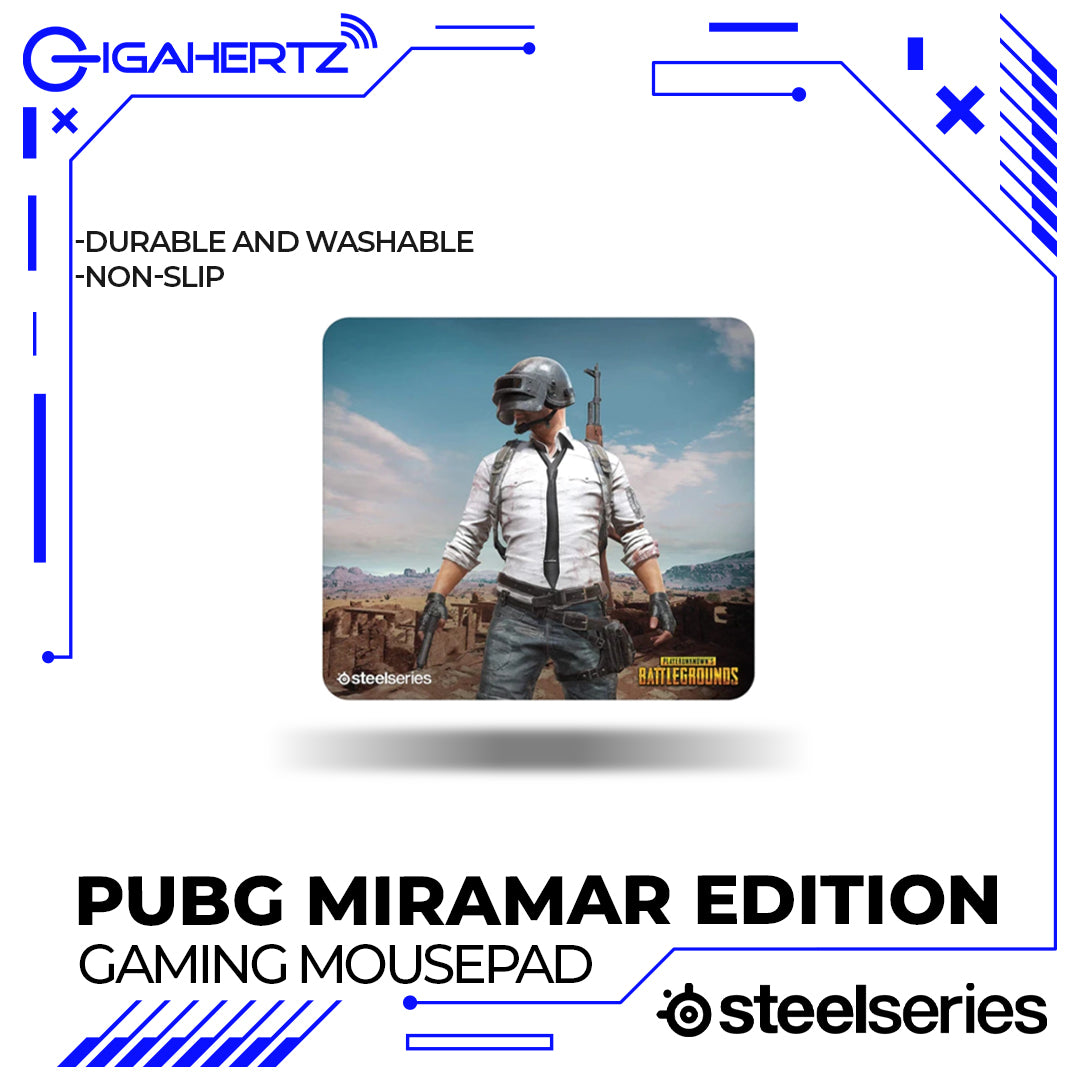SteelSeries QCK + PUBG Miramar Edition Gaming Mousepad (PN63808)