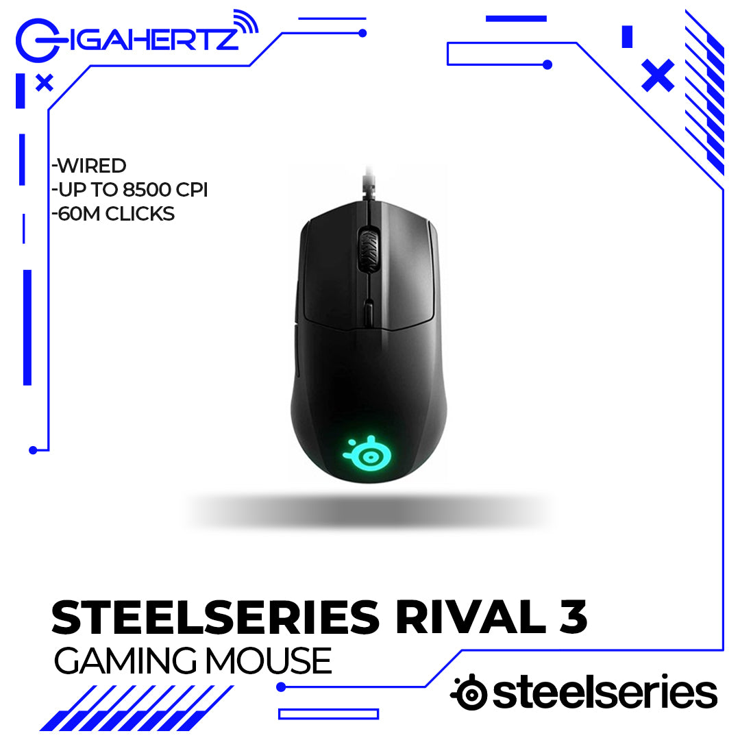 SteelSeries Rival 3 Wired Gaming Mouse (PN62513)