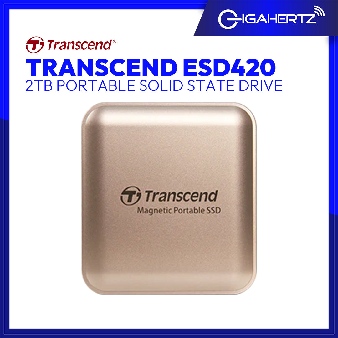 TRANSCEND 2TB ESD420 Portable Solid State Drive (SSD)