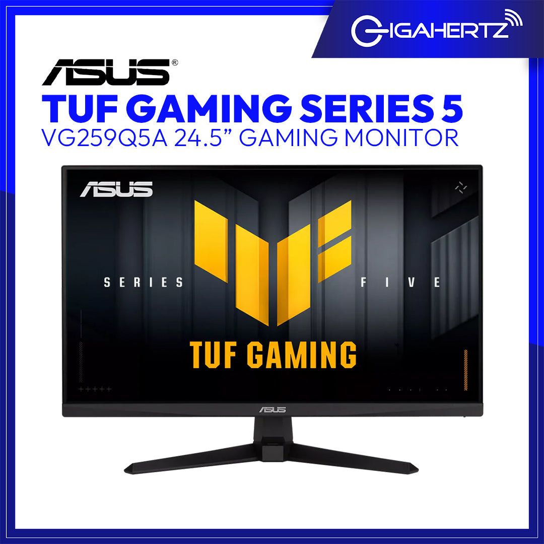TUF Gaming Series 5 VG259Q5A Gaming Monitor 24.5-inch, Full HD(1920x1080), 200Hz, Fast IPS, ELMB, 0.3ms GTG (min.), Stereo speaker