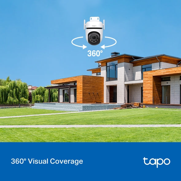 Tapo C520WS (EU) V2 Outdoor Pan/Tilt Security Wi-Fi Camera