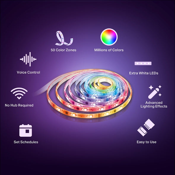 Tapo L930-5 (US) V1 Smart Wi-Fi Light Strip, Multicolor