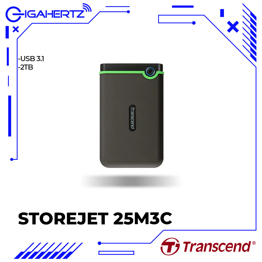 Transcend StoreJet 25M3C Hard Disk Drive