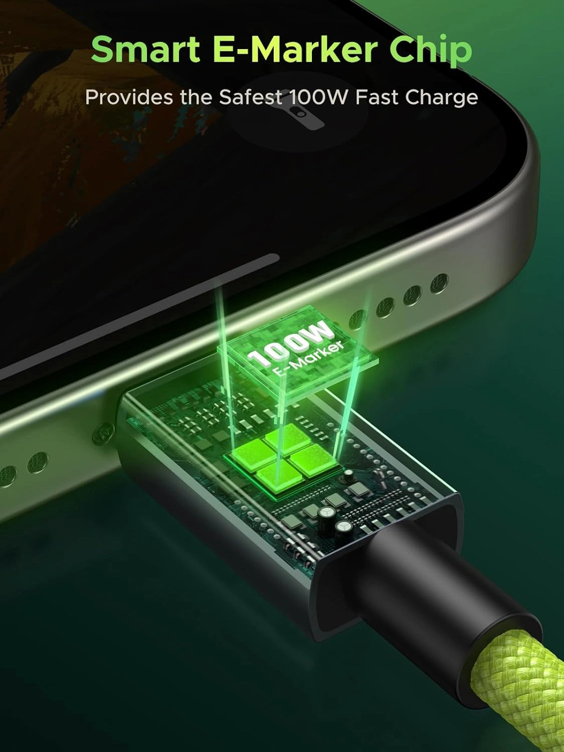 UGREEN 100W 1m USB-C to USB-C PD Fast Charging Cable (Genshin Impact Design) (45063GI)