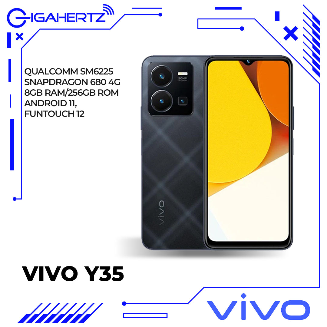 Vivo Y35 (8+8GB)+256GB Agate Black