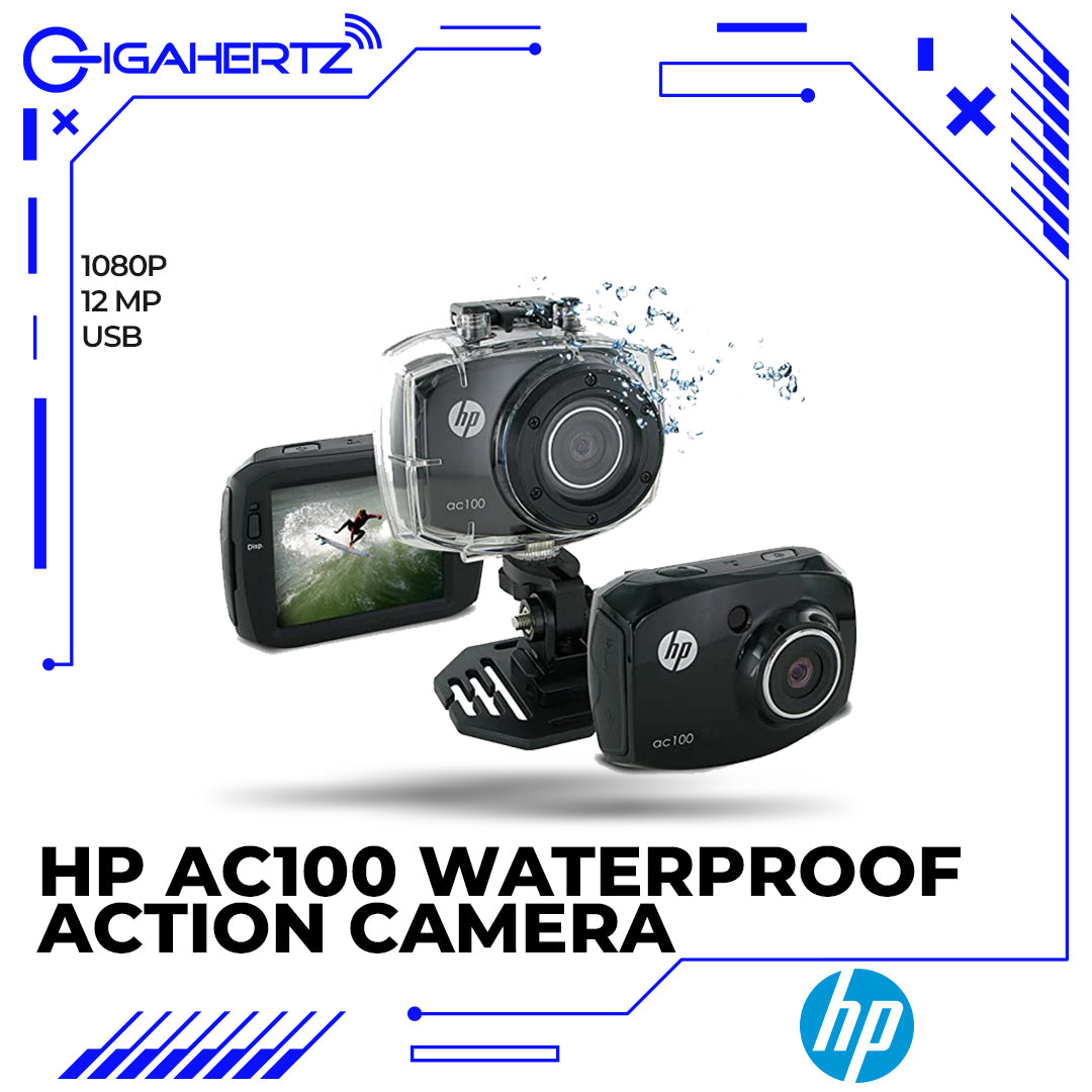 HP AC100 Waterproof Action Camera