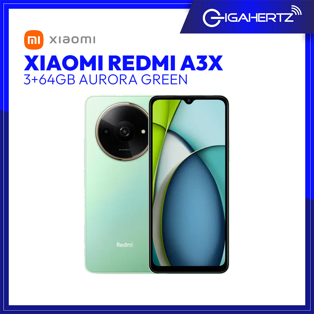 Xiaomi Redmi A3X (3+64GB) AURORA GREEN