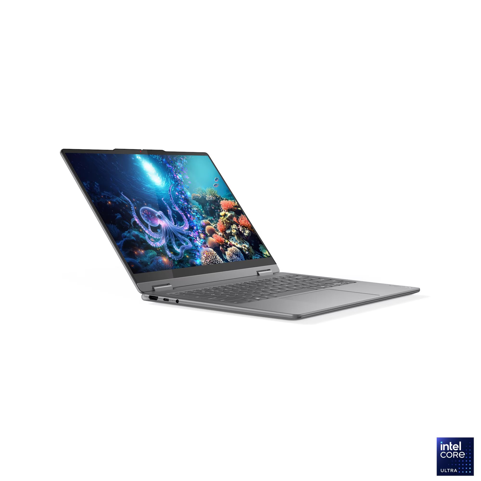 Lenovo Yoga 7 2-in-1 14ILL10 83JQ00DJPH Copilot+ Laptop Luna Grey | 14" WUXGA (1920x1200) OLED Touch | Core Ultra 5 | 16GB RAM | 1TB SSD | Intel Arc | Win11 Home