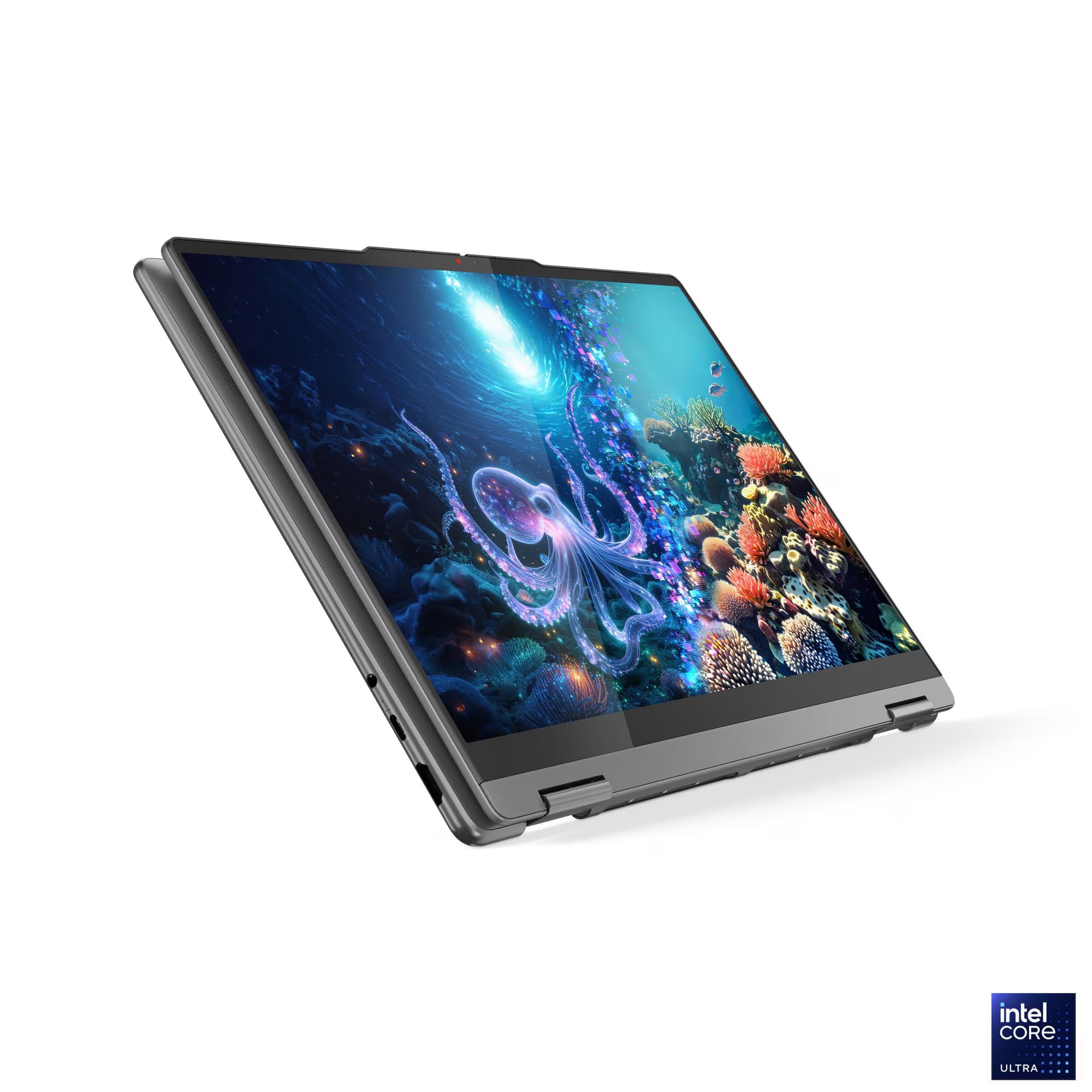 Lenovo Yoga 7 2-in-1 14ILL10 83JQ00DJPH Copilot+ Laptop Luna Grey | 14" WUXGA (1920x1200) OLED Touch | Core Ultra 5 | 16GB RAM | 1TB SSD | Intel Arc | Win11 Home
