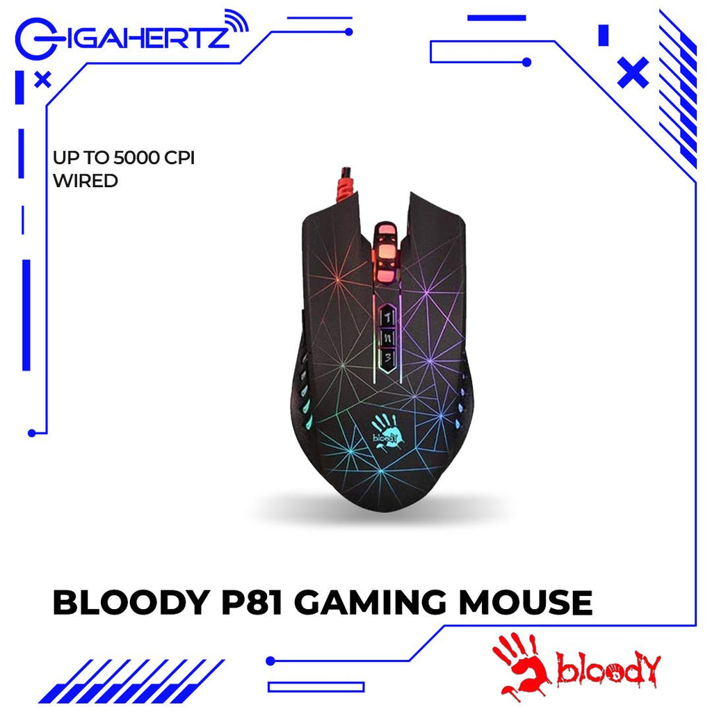 A4Tech Bloody P81 Gaming Mouse | Gigahertz