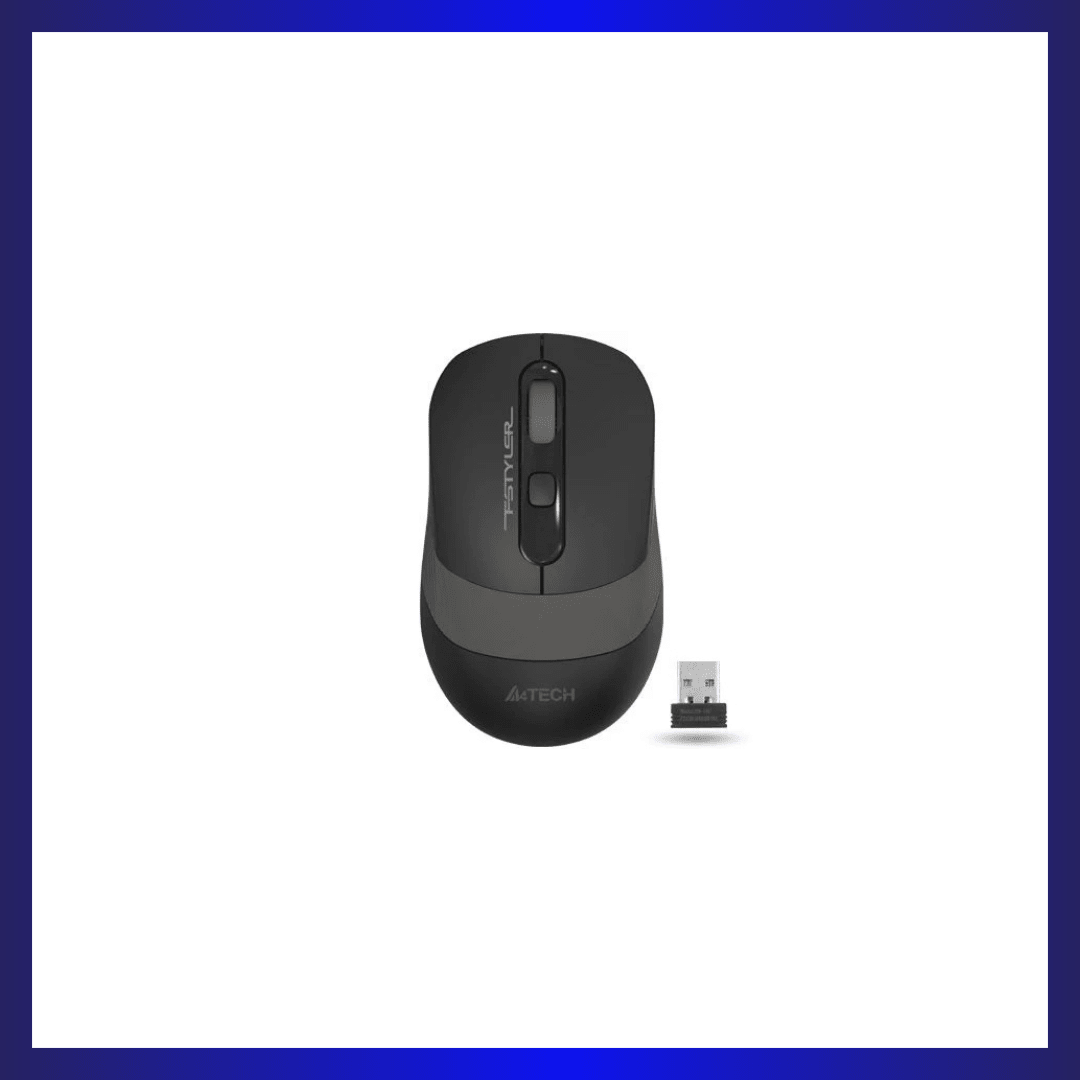 A4Tech FStyler FG10 Wireless Mouse (Grey) | GigaHertz