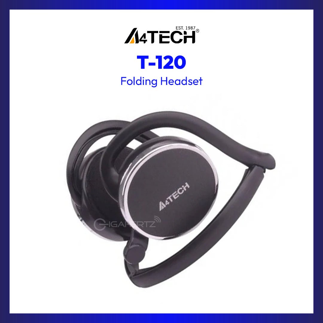 A4Tech T-120 Folding Headset | GigaHertz