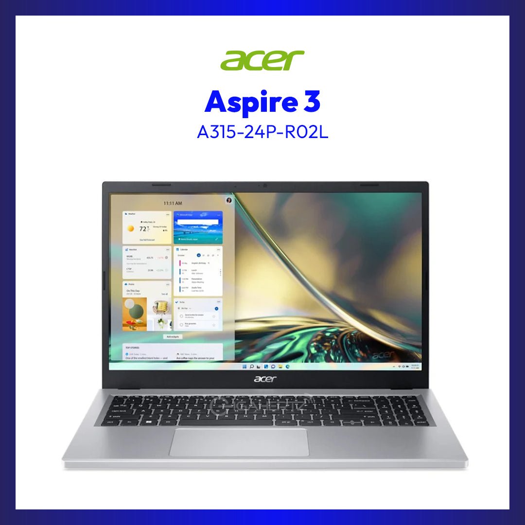 Acer Aspire 3 A315-24P-R02L Notebook | 15.6" | Ryzen 5 7520U | Radeon Graphics | 16GB RAM 512GB SSD | WIN 11 | GigaHertz