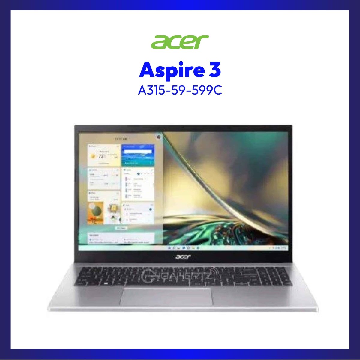 Acer Aspire 3 A315-59-599C | 15.6" FHD | i5-1235U | UHD Graphics | 8GB RAM | 512GB SSD | WIN 11 | GigaHertz