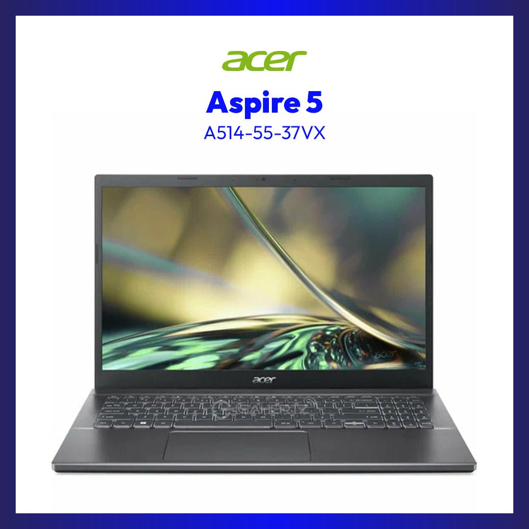 Acer Aspire 5 A514-55-37VX Notebook Laptop | 14" LCD | i3-1215U | UHD Graphics | 8GB RAM | 256GB SSD | WIN 11 | GigaHertz