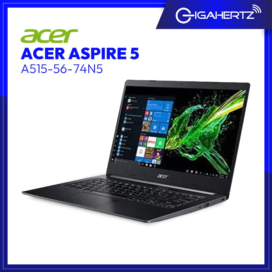 Acer Aspire 5 A515 - 56 - 74N5 | 15.6" FHD | i7 - 1165G7 | Iris Xe Graphics | 8GB RAM | 512GB SSD | WIN 11 | Gigahertz