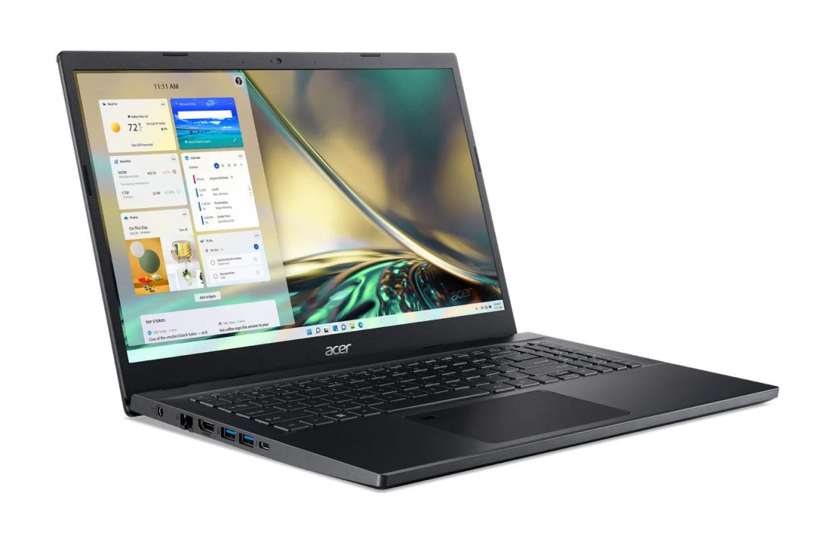 Acer Aspire 7 A715 - 76G - 53J9 Laptop | 15.6" FHD | i5 - 12450H | GeForce GTX 1650 | 8GB RAM | 512GB SSD | WIN 11 | Gigahertz