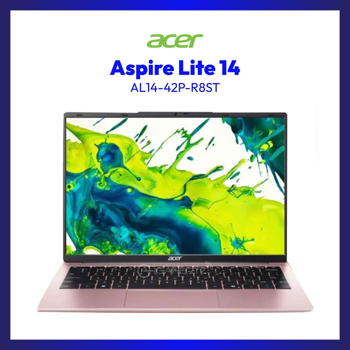 Acer Aspire Lite 14 AL14-42P-R8ST | AMD Ryzen 3-5300U | 8GB | 512GB NVMe SSD | AMD Radeon Graphics | Win 11 | GigaHertz