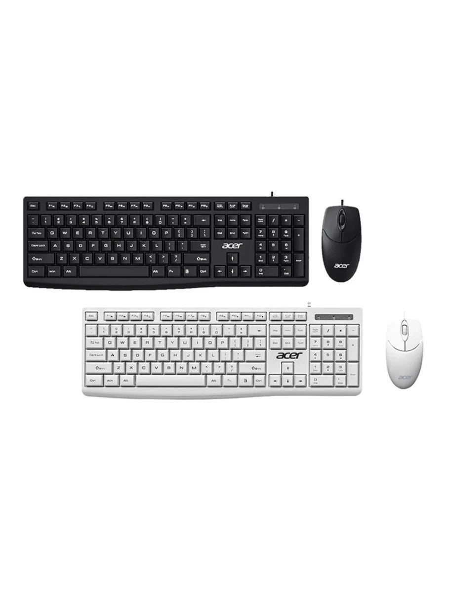 Acer EAK040 Wired Combo Keyboard and Mouse | GigaHertz