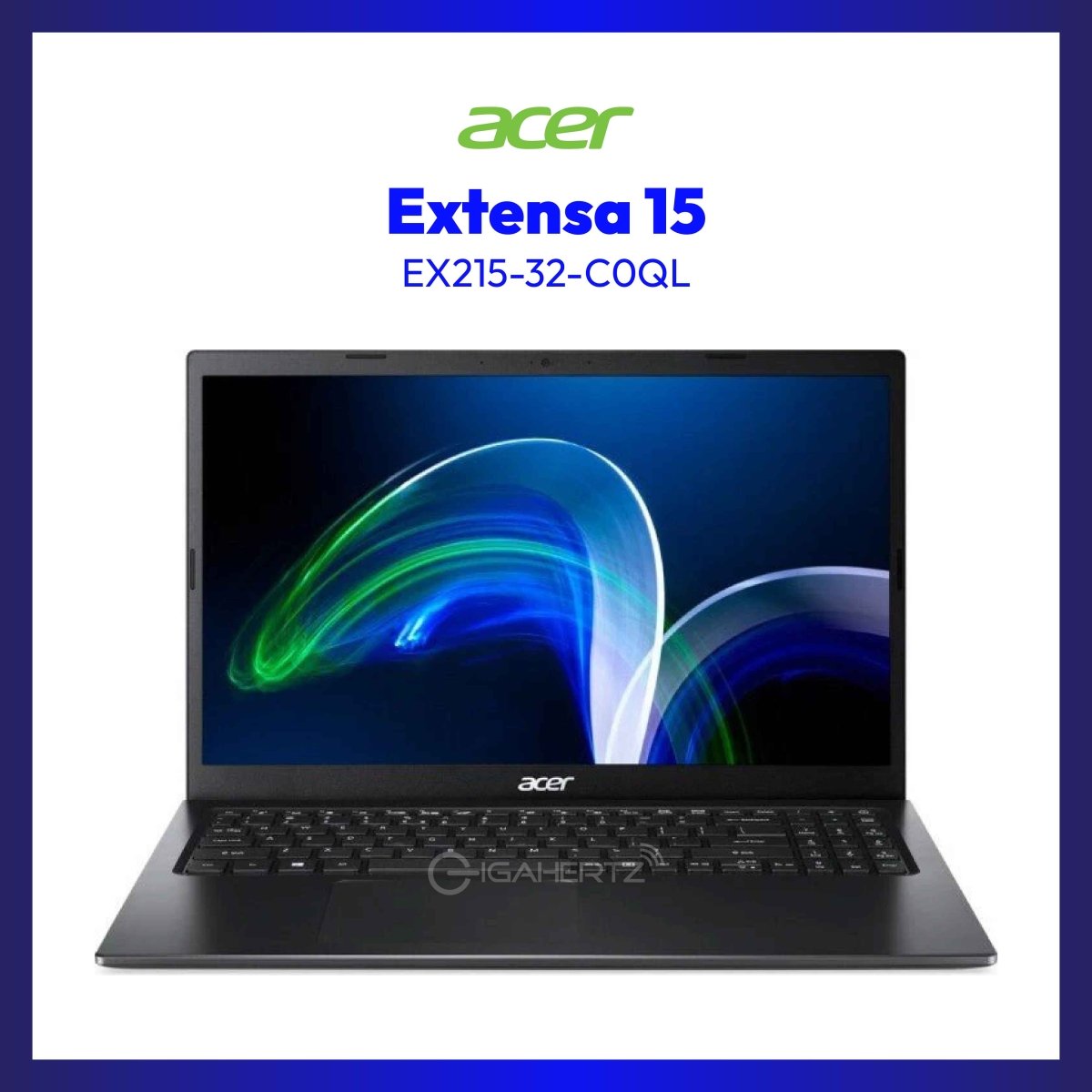 Acer Extensa 15 EX215-32-C0QL | 15.6" FHD | Celeron Processor N5100 | UHD Graphics | 4GB RAM | 512GB SSD | WIN 11 | GigaHertz