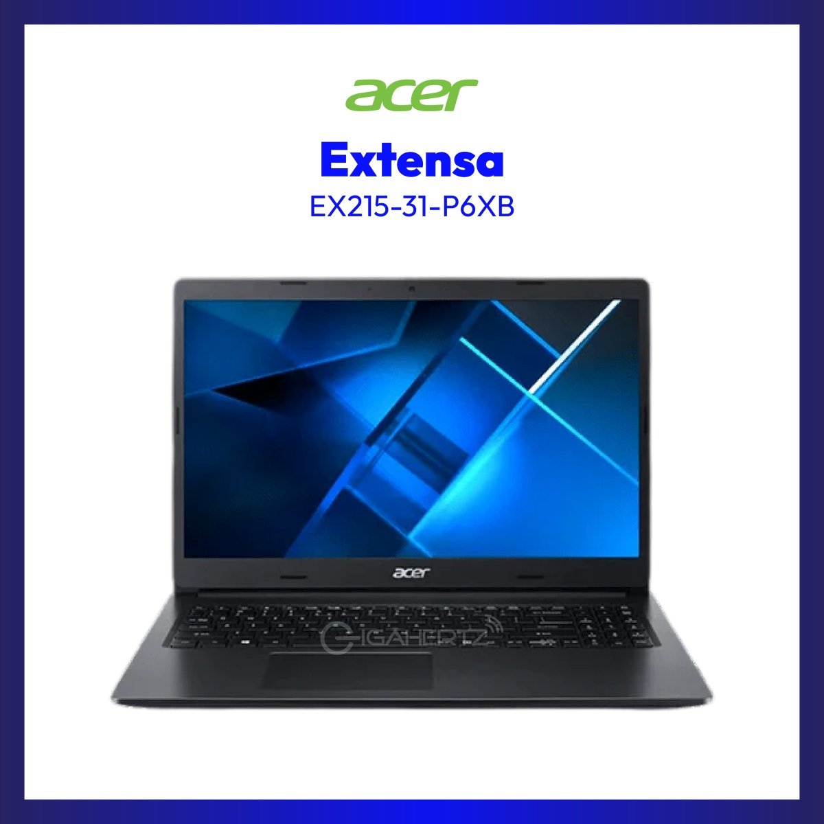 Acer Extensa EX215-31-P6XB | 15.6" FHD | Pentium Silver N5030 | UHD Graphics | 4GB RAM | 1TB SSD | WIN 10 | GigaHertz