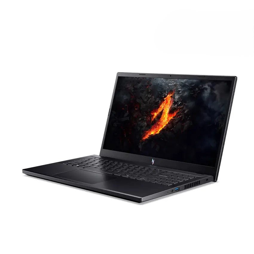 Acer Nitro V 15 ANV15-41-R9D6 Gaming Laptop (Obsidian Black) | 15.6" FHD (1920x1080) 165Hz IPS | Ryzen 5 6600H | 16GB (2x8GB) RAM | 512GB SSD | RTX 4050 | GigaHertz