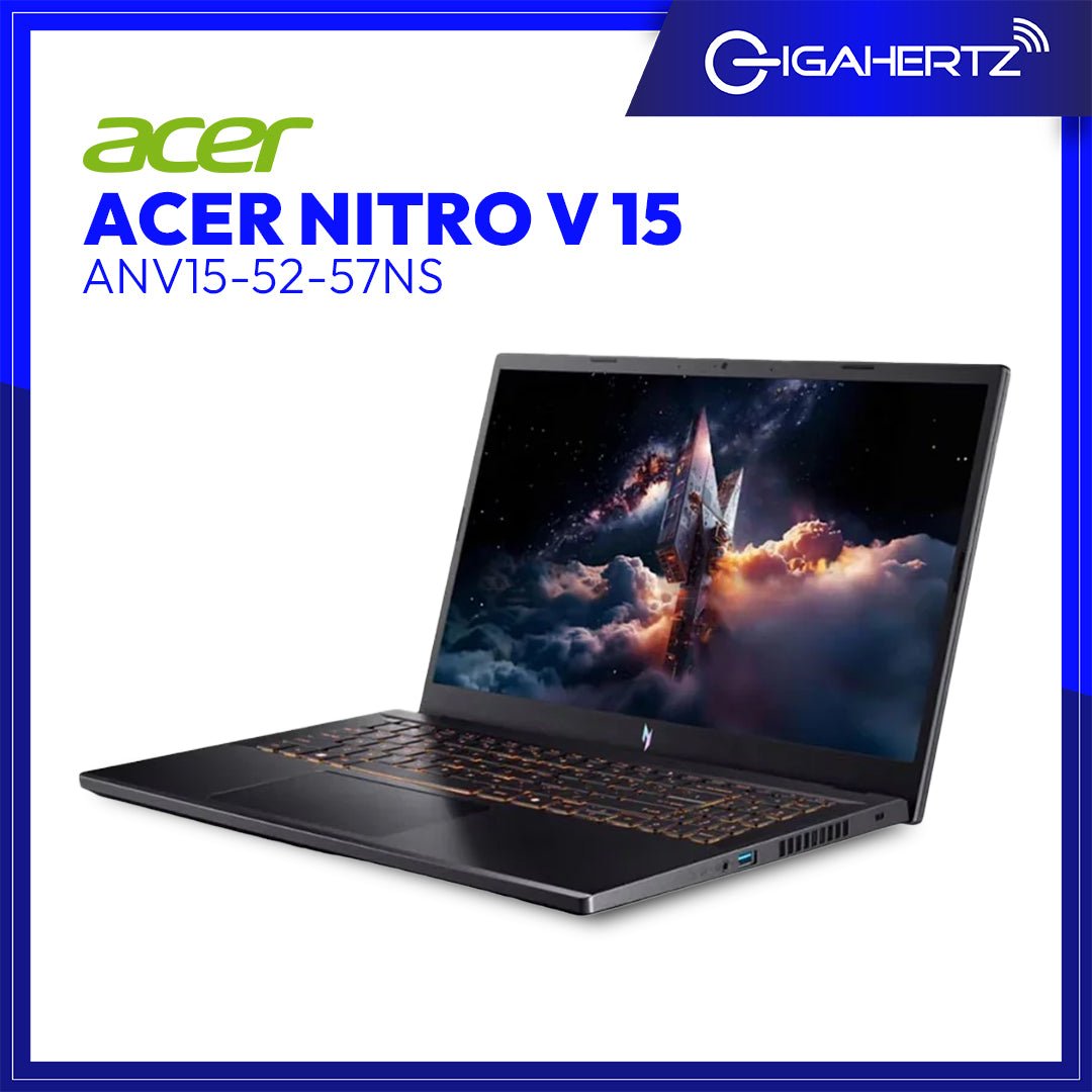 Acer Nitro V 15 ANV15-52-57NS Intel Core 5-210H | 16GB RAM | 512GB SSD | IPS RTX 4050 | Win11 | GigaHertz